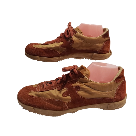 Famolare 1970s Famolare Brown Suede Sneakers Shoes 11 M - Picture 10 of 13